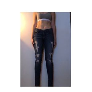 Flying Monkey ripped jeans